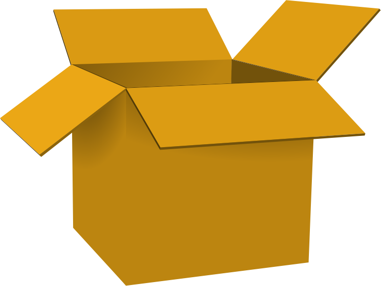 Open Box Clipart - Tumundografico