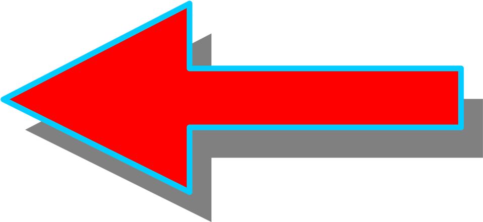 Arrow Left | Free Stock Photo | Illustration of a red left facing ...