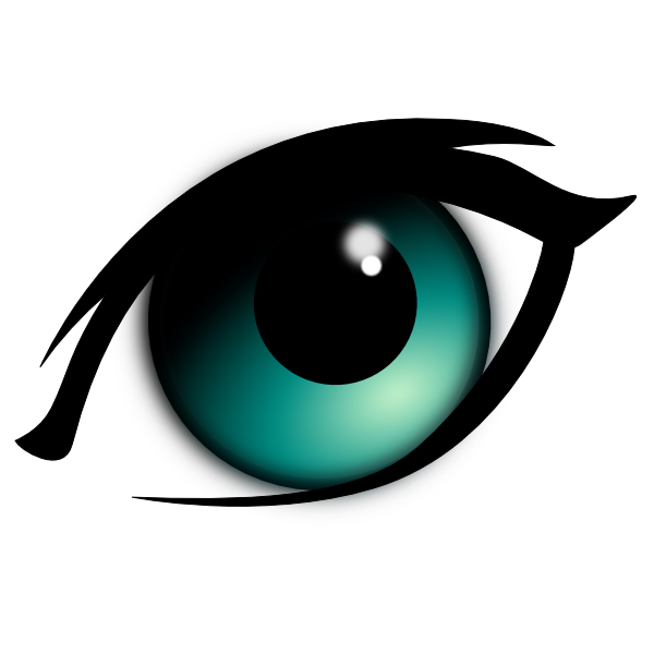 Cartoon, Blue and Cartoon eyes