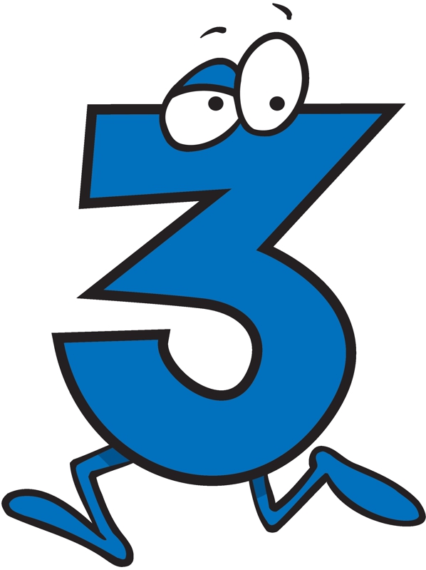 Number 3 Clipart | Free Download Clip Art | Free Clip Art | on ...