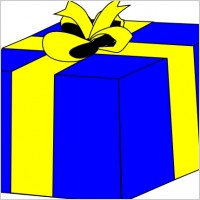 Birthday present ribbon Free vector for free download (about 21 ...