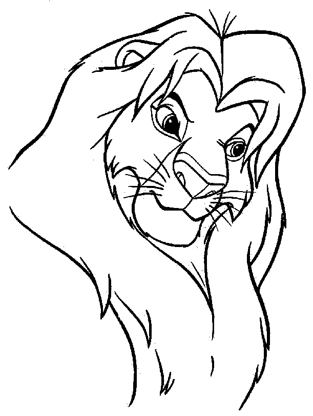 Lion King Coloring Pages | ColoringMates.