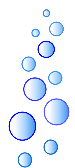 More N More Blue Bubbles clip art - vector clip art online ...
