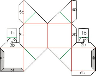 Rubber Band Pop Up Cube