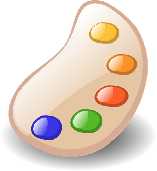 Paint Palette Template - ClipArt Best
