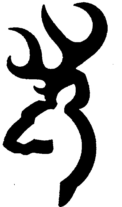 ANTLERS DEER, HEAD, STYLISED by Browning International S.A. - 332343
