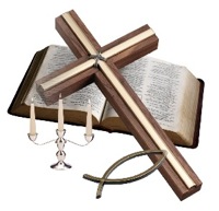 Christianity Cross And Bible | Tattoo Design Bild