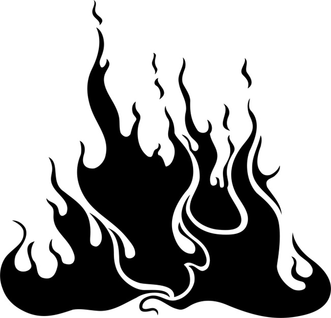 flames Stencils