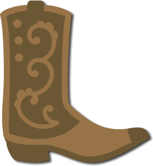 Free SVG File – Sure Cuts A Lot – 08.18.10 – Cowboy Boot | SVGCuts ...