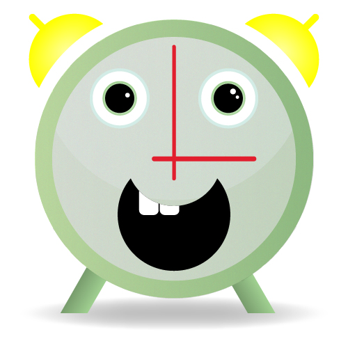 icon day 36 - Happy Clock