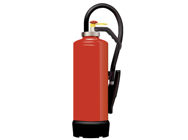 Fire extinguisher vector