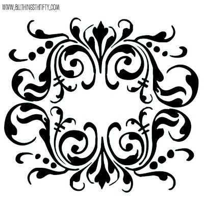 Scroll Stencil Patterns - ClipArt Best