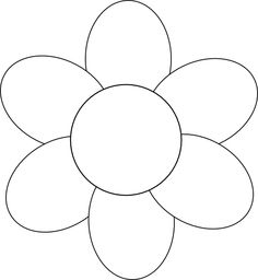 Flower Template | Leaf Template, Heart Template and ...