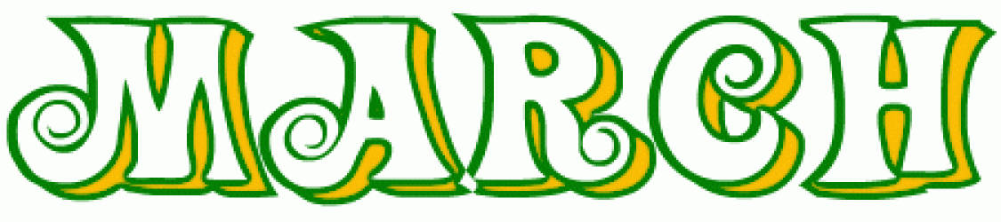 March Clip Art For Calendars - Free Clipart Images