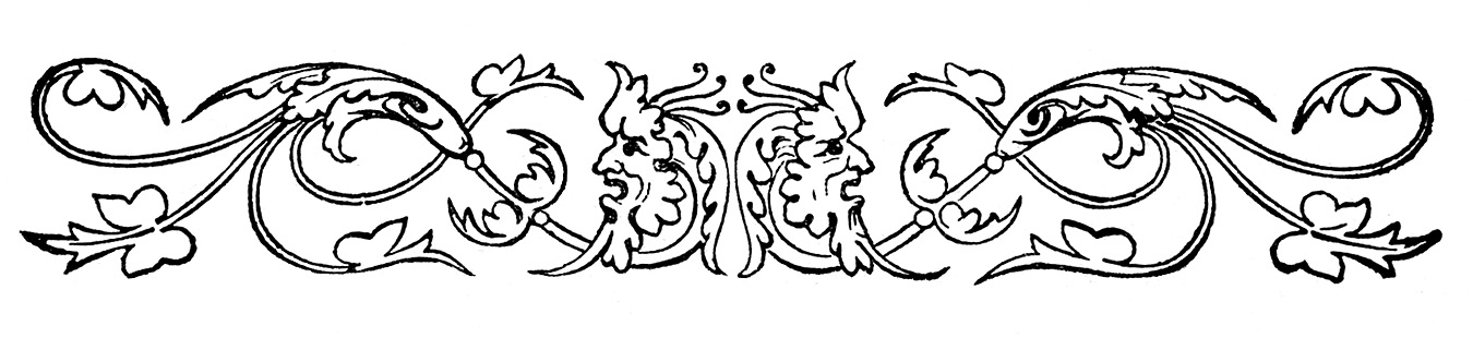 Here are some nice old Victorian Printer Ornaments! These beautiful engraved doodads come from an 1880?s book. Notice the one in the center with the book and chains, that one might