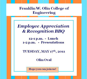 Employee Appreciation Day Invitation #19 | 540 x 720