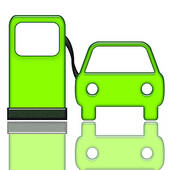 Gas Station and Car - clipart - Free Clipart Images