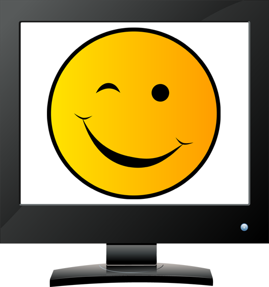 Smiley Face Winking