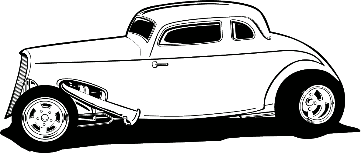 Classic Cars Clipart
