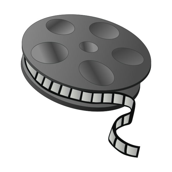 Movie Reel Clipart - Tumundografico