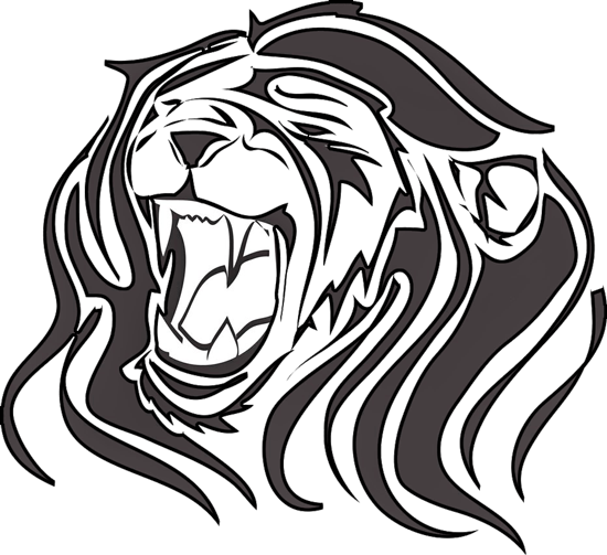 Tribal Lion Tattoos- High Quality Photos and Flash Designs of ...
