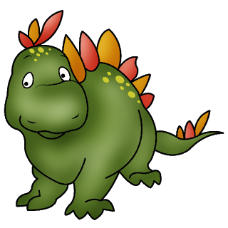 Dinosaur cartoon clipart