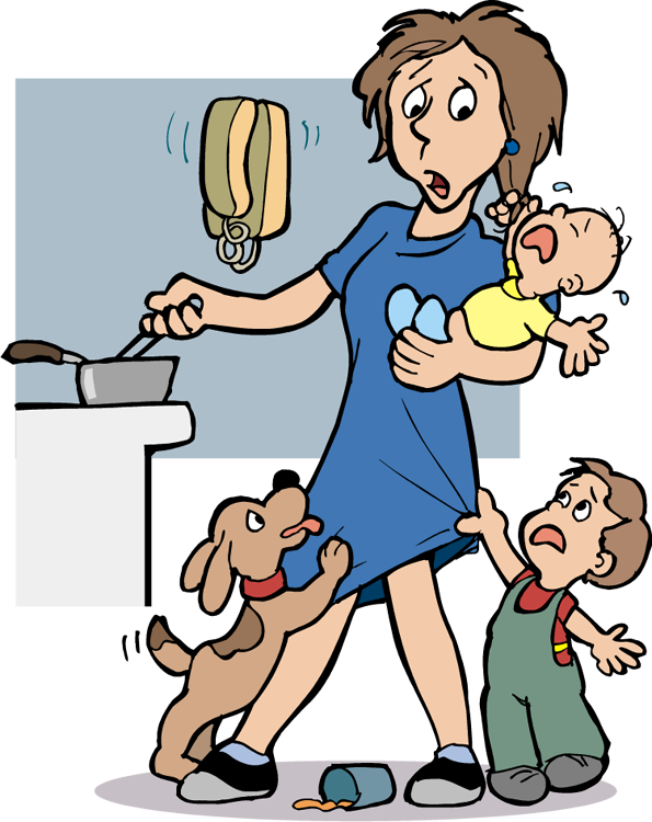 Cartoon Pictures Of Stressed People | Free Download Clip Art ...