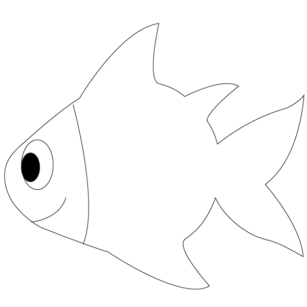 Simple Fish Outline