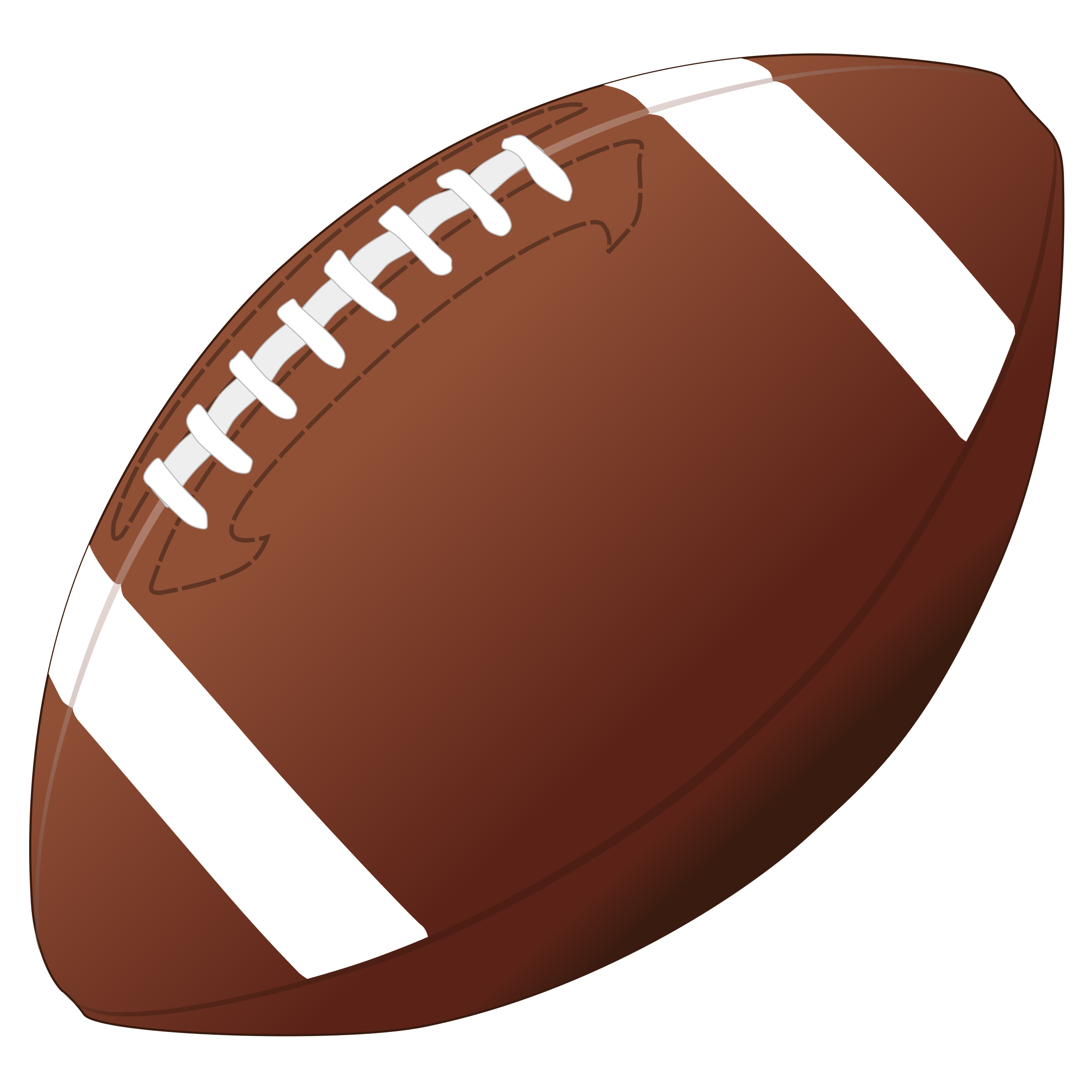 Clipart of a football