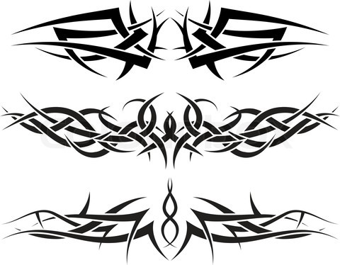 Pix For > Tribal Line Designs