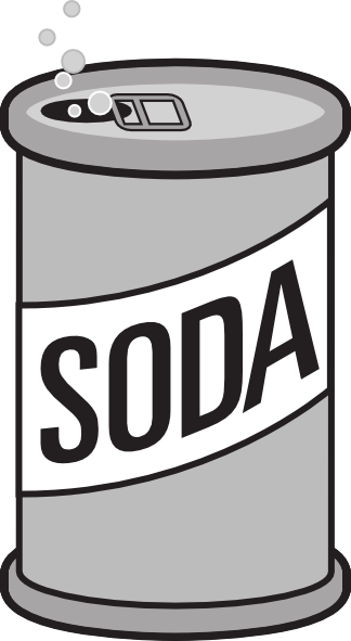 Soda Can Clipart