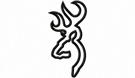 Deer Head Outline