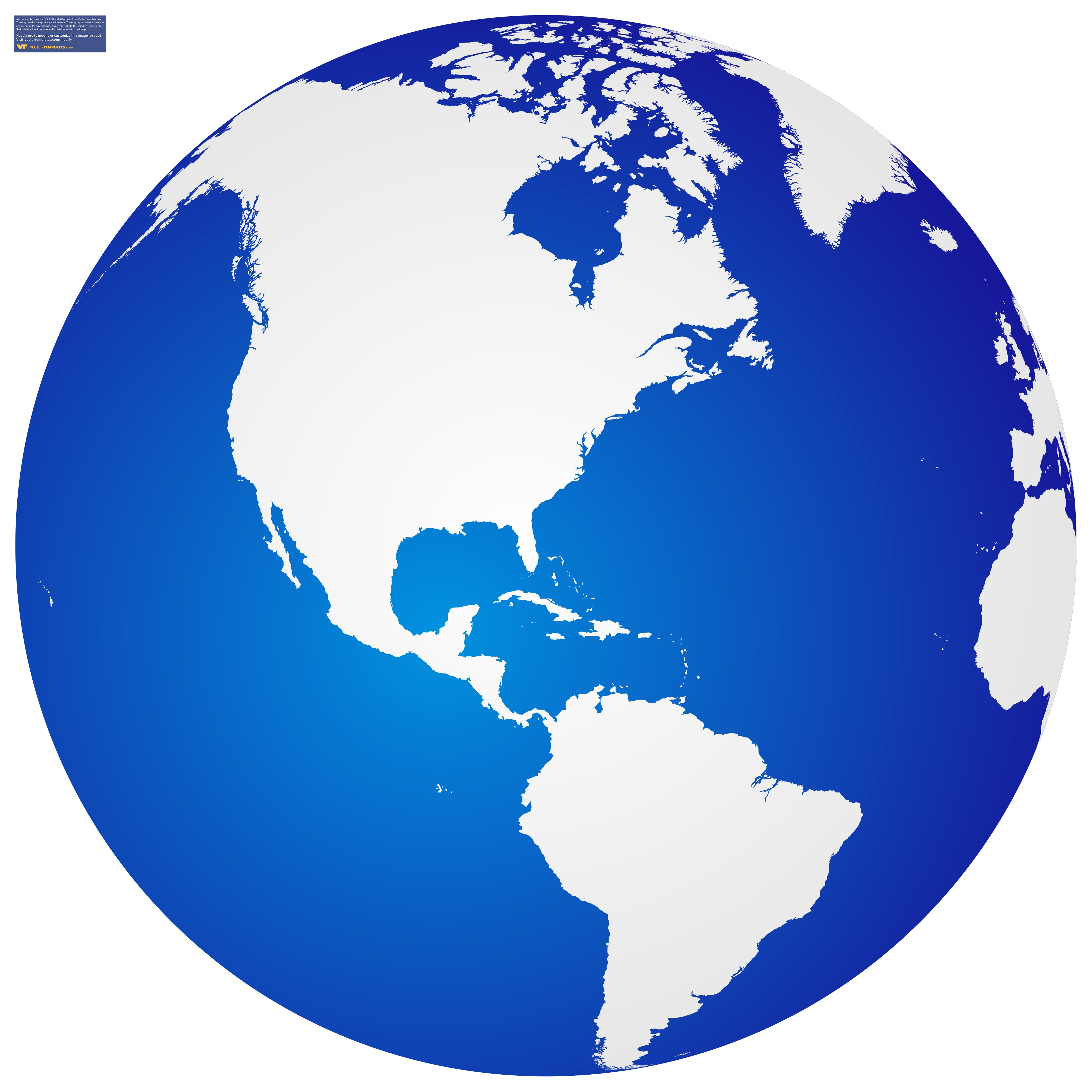 Globe Line Art