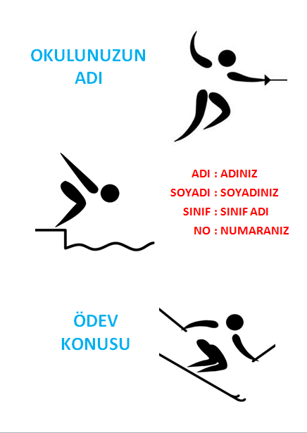 Ã?dev kapaklarÄ± beden eÄ?itimi voleybol basketbol hentbol dersi ...
