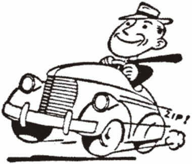 Muscle Car Cartoon Drawings Clipart - Free to use Clip Art Resource