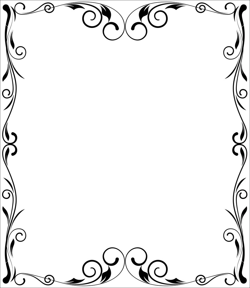Decorative Flourish Frame
