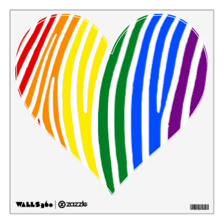 Zebra Stripes Wall Decals & Wall Stickers | Zazzle