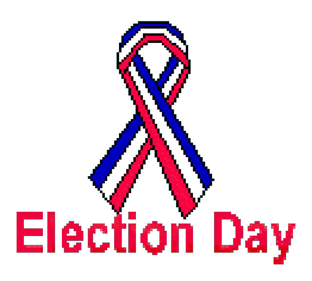 Election Day Black And White Clipart