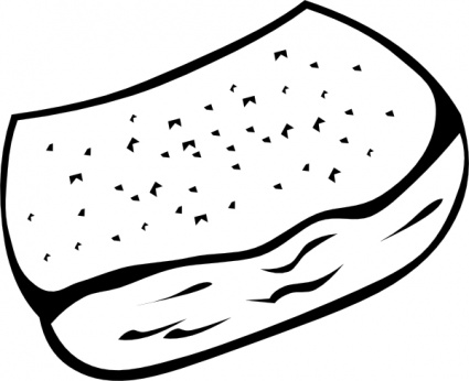 Toast Colouring Page - ClipArt Best