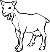 Goats coloring pages | Free Coloring Pages
