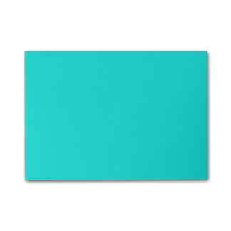 Turquoise Aqua Blue Background Post-itÂ® Notes - Sticky Notes | Zazzle