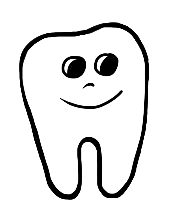 Sad Tooth Clipart