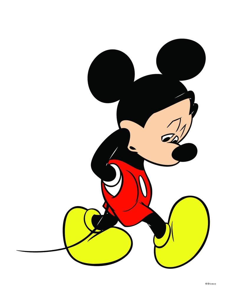 Mickey triste - Imagui - ClipArt Best - ClipArt Best