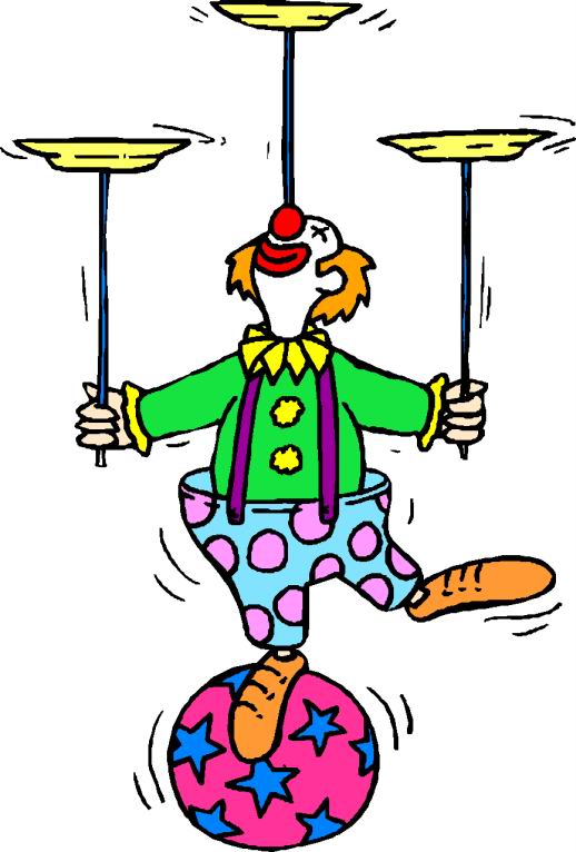 Clowns Clip Art