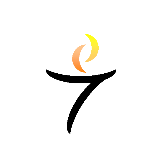 UUA: Gradient Flame Chalice Clip Art