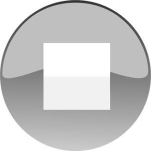 Stop Button Grey clip art - vector clip art online, royalty free ...