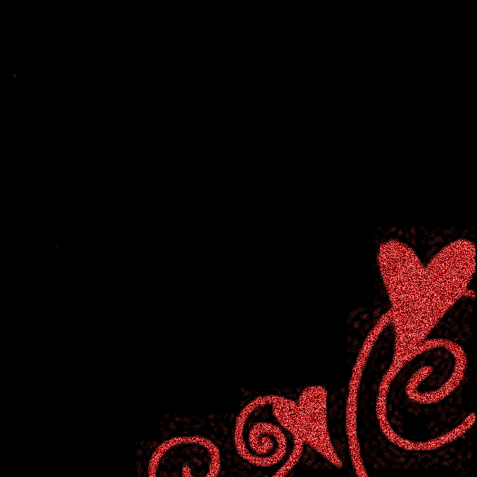 Red Heart Black Background - ClipArt Best