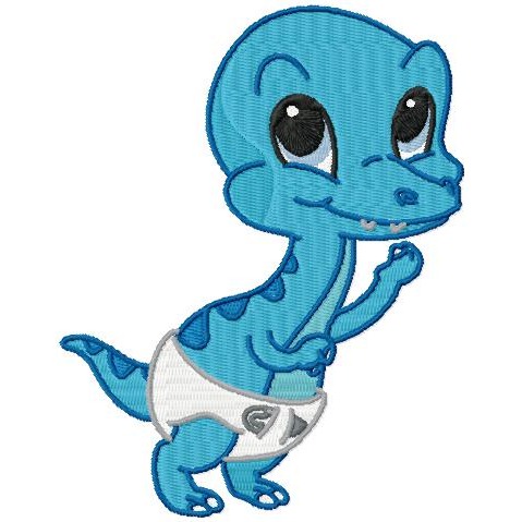 10 Cute Baby Dinosaur Designs in Three Sizes - $17.50 : Zen Cart ...