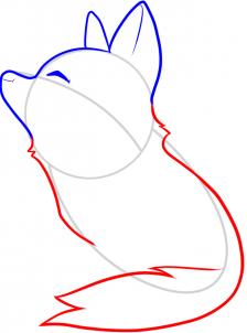 Animals - How to Draw a Wolf for Kids