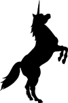 Unicorn and Pegasus Stickers | Unicorn and Pegasus Decals - Car ...